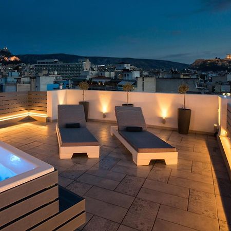 Private Jacuzzi & Acropolis View - The Loft Athens Exterior photo
