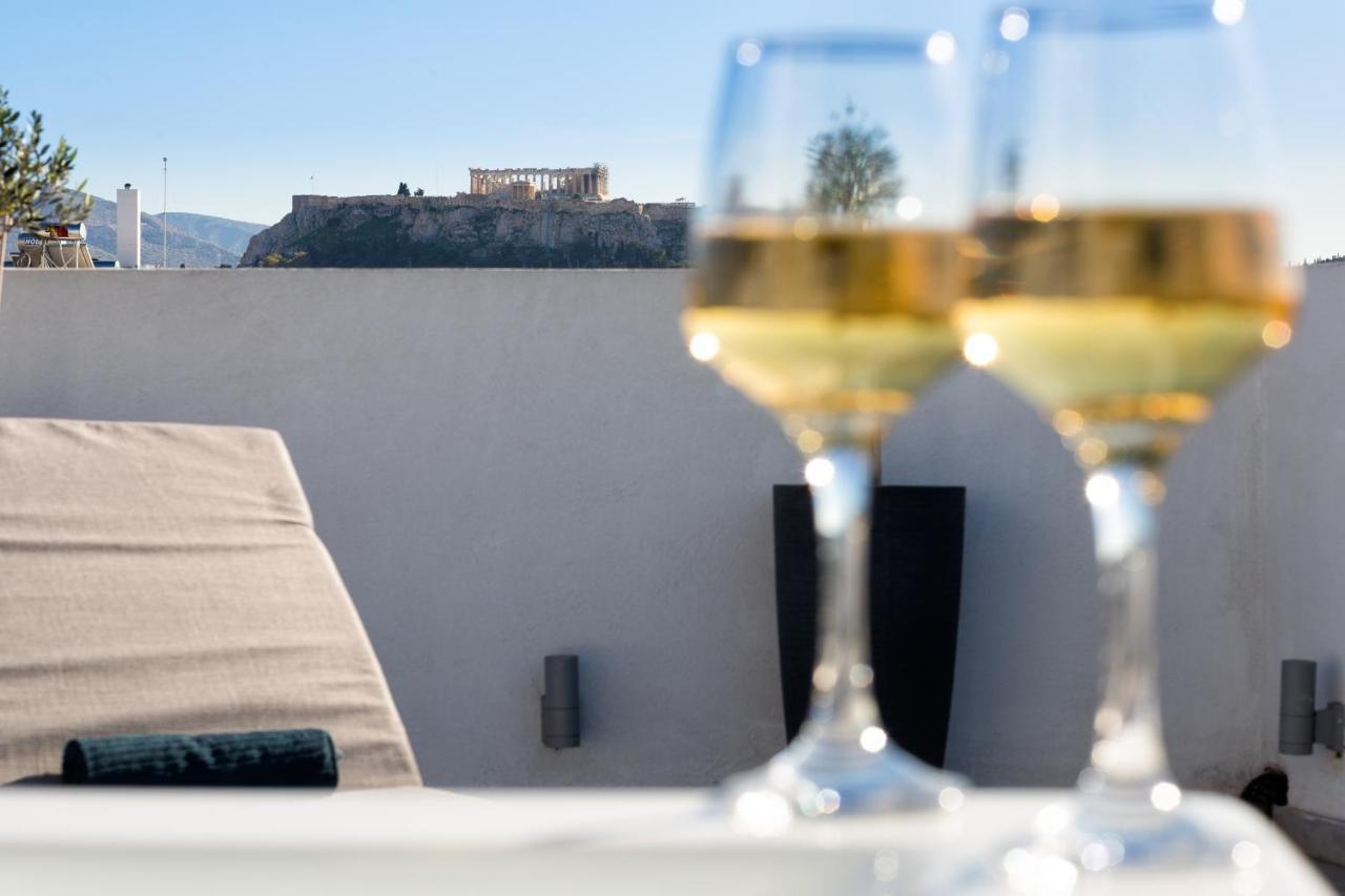 Private Jacuzzi & Acropolis View - The Loft Athens Exterior photo