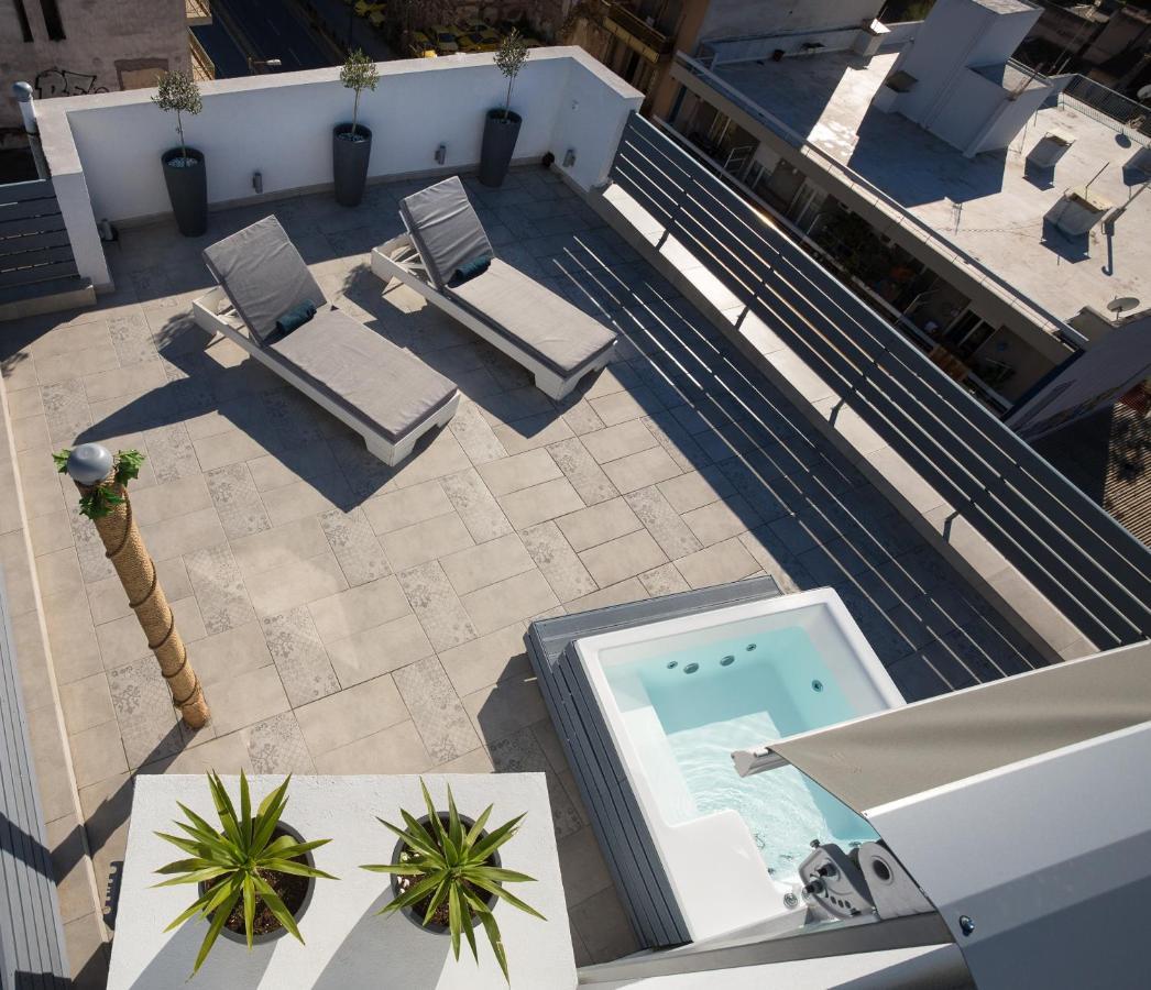 Private Jacuzzi & Acropolis View - The Loft Athens Exterior photo